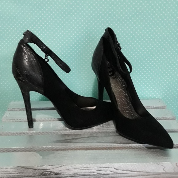 Shoes - Guess Ankle Strap Heels